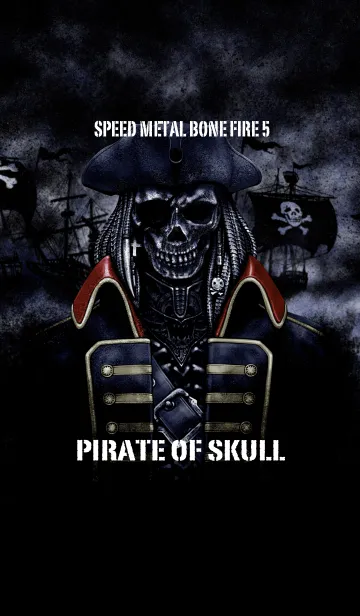 [LINE着せ替え] 海賊ドクロの画像1