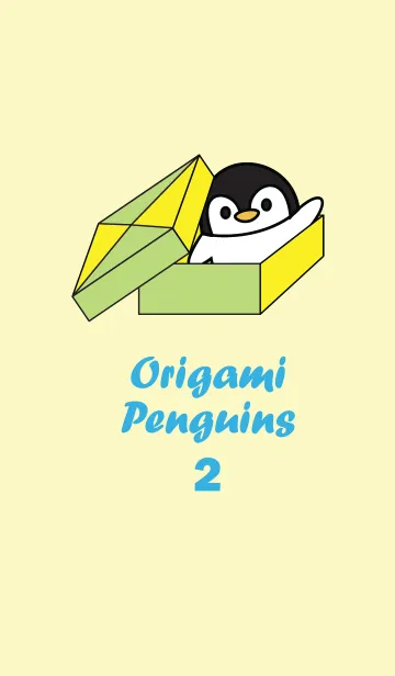 [LINE着せ替え] 折り紙ペンギン2の画像1