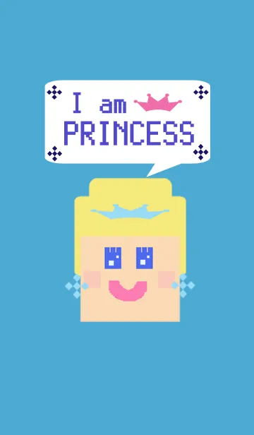 [LINE着せ替え] アイアム プリンセスの画像1