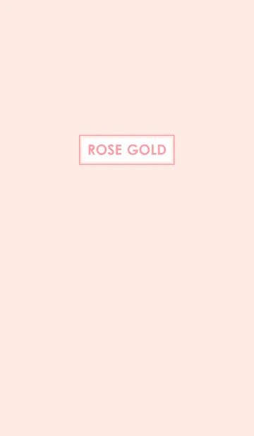 Rose Goldの着せ替えメイン画像