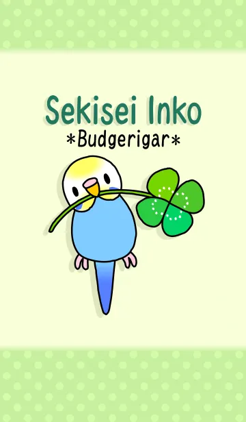 ＊ セキセイインコ ＊のLINE着せ替え