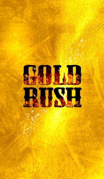 [LINE着せ替え] gold rush styleの画像1