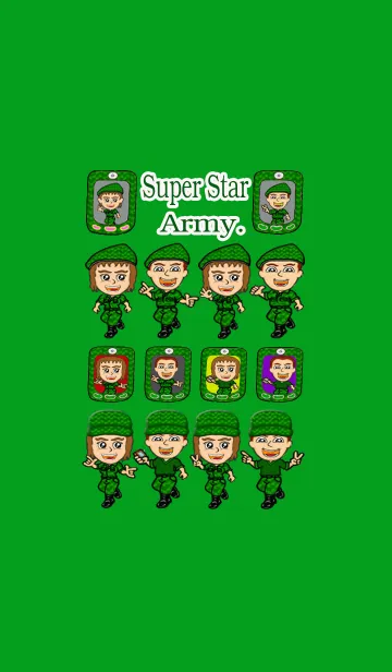 [LINE着せ替え] SuperStar Armyの画像1