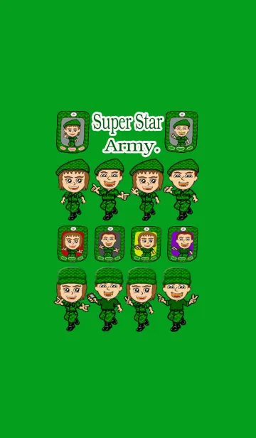 SuperStar ArmyのLINE着せ替え