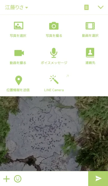 [LINE着せ替え] MOSS AND ROCK-苔石の画像4