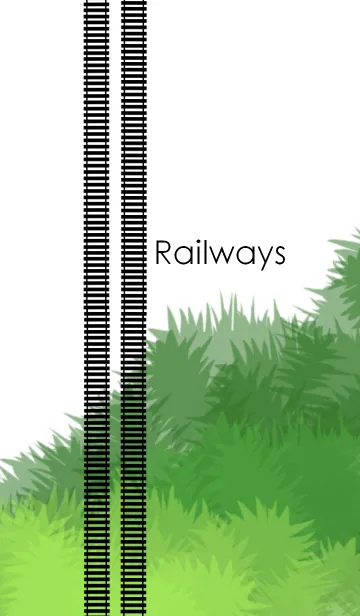 [LINE着せ替え] Railways ~線路~の画像1