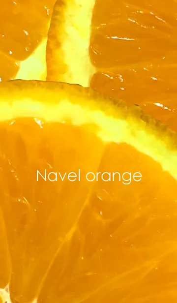 [LINE着せ替え] Navel orange ~ネーブルオレンジ~の画像1