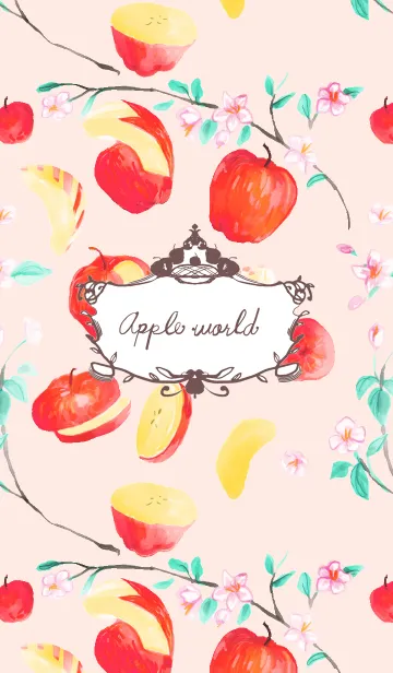 Apple worldの着せ替えメイン画像