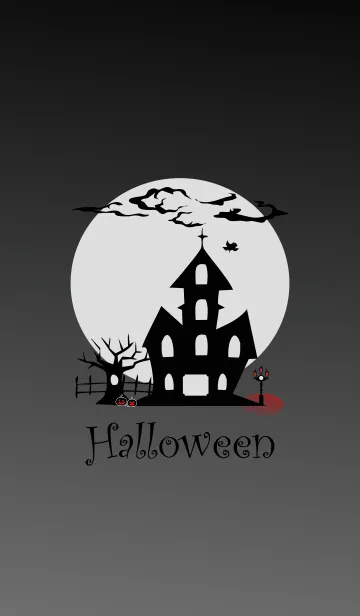 [LINE着せ替え] Halloween Moon Timeの画像1