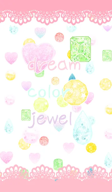 [LINE着せ替え] dream color jewelの画像1