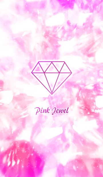 [LINE着せ替え] Pink Jewelの画像1