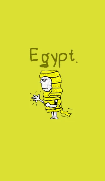 [LINE着せ替え] エジプト。 はじめまして。の画像1