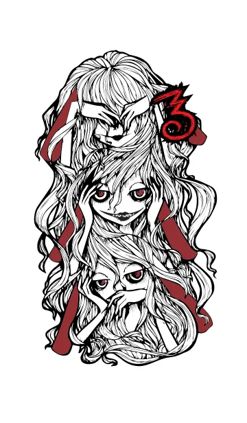 [LINE着せ替え] THREEの画像1