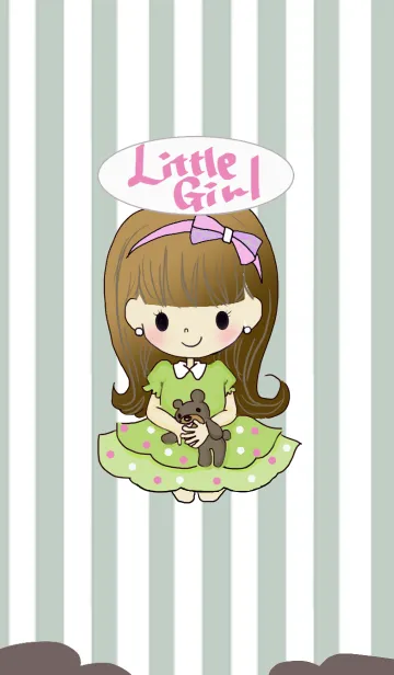 [LINE着せ替え] Little Girl.の画像1