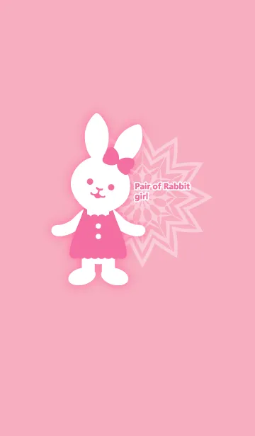 [LINE着せ替え] Pair of Rabbit -girl-の画像1
