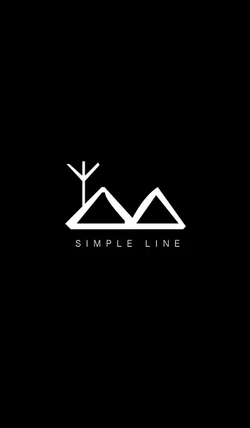 Simple lineの着せ替えメイン画像