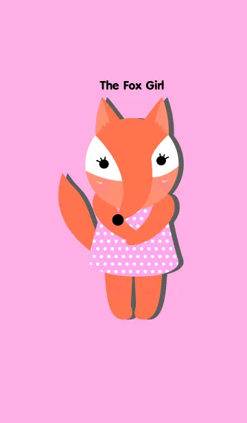 [LINE着せ替え] The fox girlの画像1