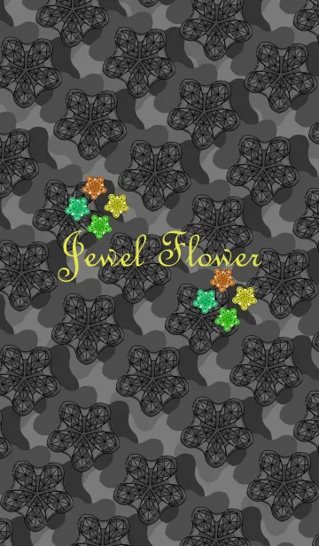 [LINE着せ替え] Jewel floweryの画像1