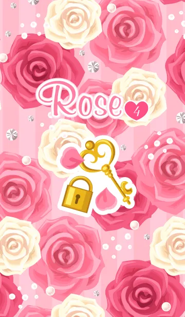 [LINE着せ替え] Rose-4の画像1