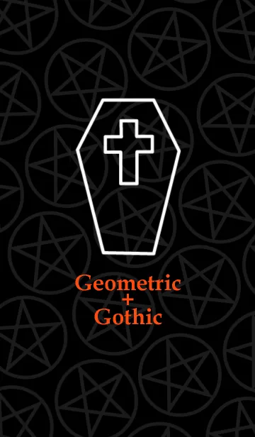 [LINE着せ替え] Geometric+Gothicの画像1