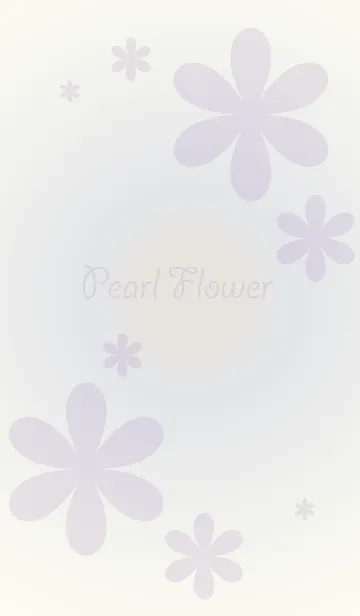 [LINE着せ替え] Pearl Flowerの画像1