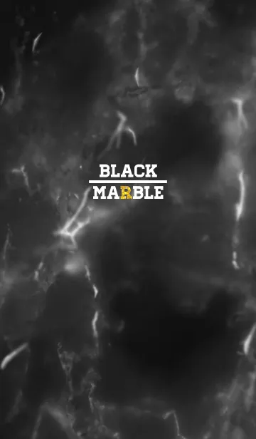 black marble～黒大理石～のLINE着せ替え