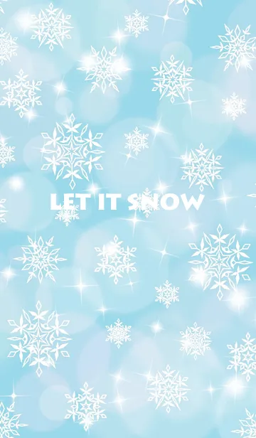 [LINE着せ替え] LET IT SNOWの画像1