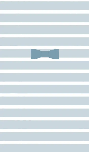 [LINE着せ替え] みずいろしましまりぼんの画像1