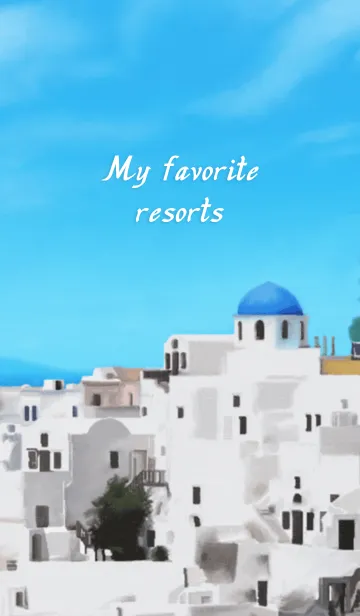 [LINE着せ替え] My favorite resorts ～海外リゾート～の画像1