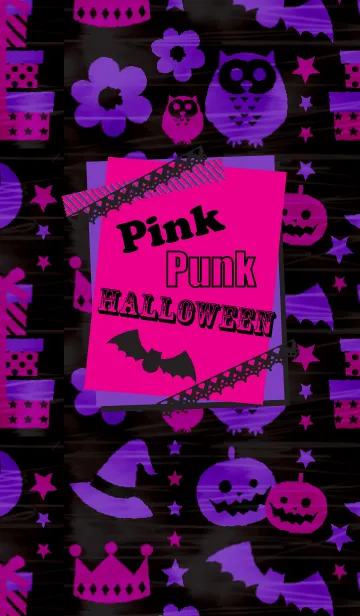 [LINE着せ替え] Pink Punk Halloweenの画像1