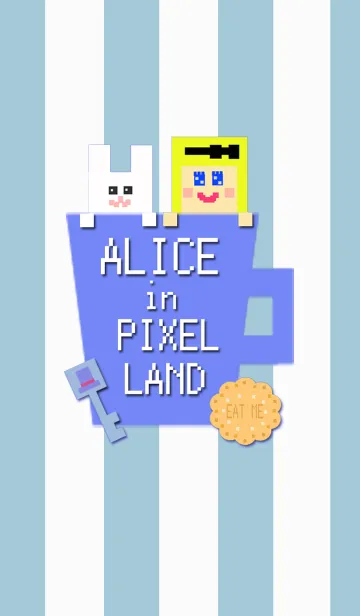 [LINE着せ替え] ALICE in PIXEL LANDの画像1