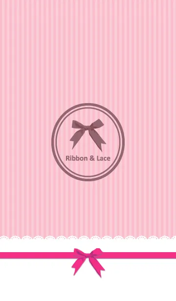 [LINE着せ替え] Ribbon ＆ Laceの画像1