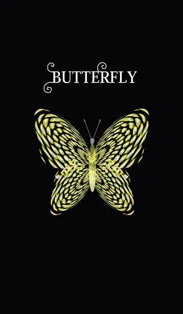 [LINE着せ替え] 蝶＿Cabbage butterfly.の画像1