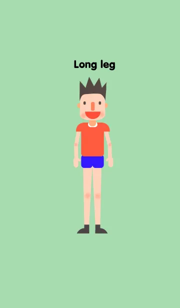 [LINE着せ替え] Long legの画像1