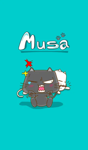 [LINE着せ替え] Musa the catの画像1