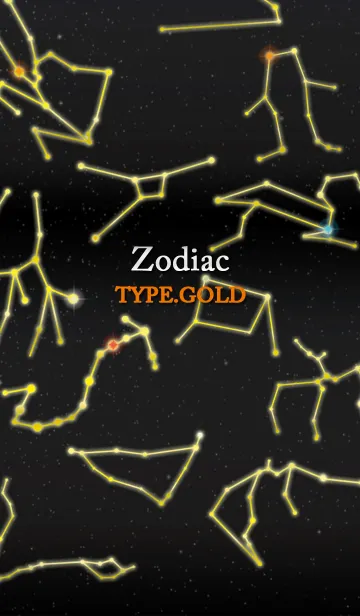 [LINE着せ替え] Zodiac TYPE.GOLDの画像1