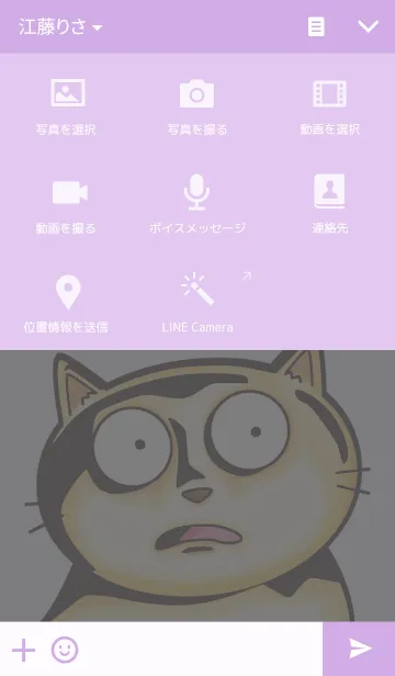 [LINE着せ替え] ホゲホゲ日記（ネコver.）の画像4