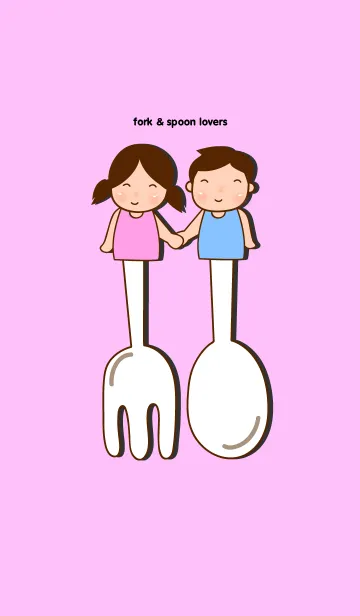 [LINE着せ替え] fork ＆ spoon loversの画像1
