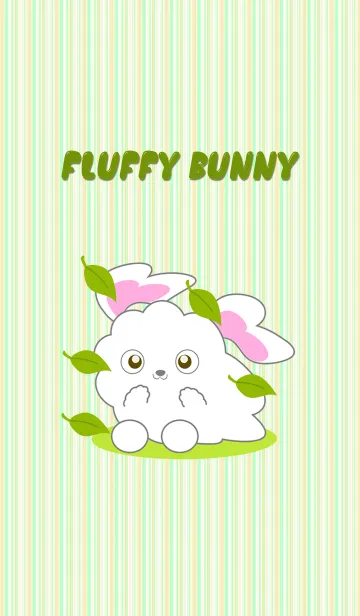 [LINE着せ替え] Fluffy bunnyの画像1