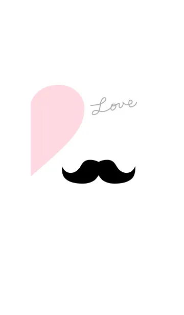 [LINE着せ替え] おそろコーデ-ひげ-の画像1