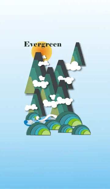 [LINE着せ替え] Qingshanlvshuiの画像1