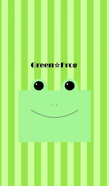 [LINE着せ替え] Green☆frogの画像1