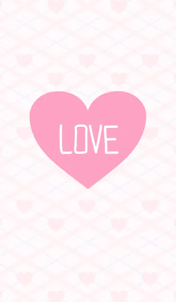 [LINE着せ替え] 恋してるハート32の画像1