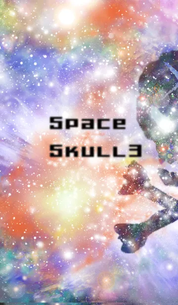 [LINE着せ替え] Space Skull3の画像1