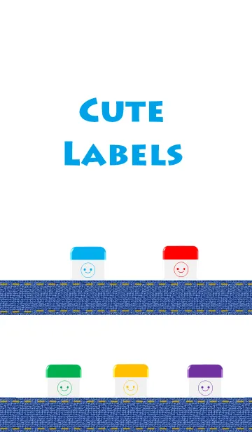 [LINE着せ替え] Cute Labelsの画像1