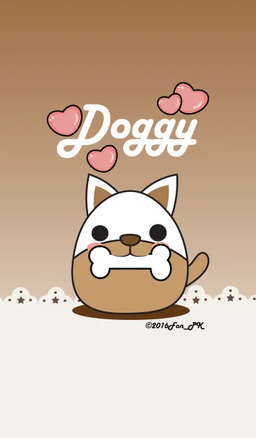 [LINE着せ替え] Doggy！の画像1