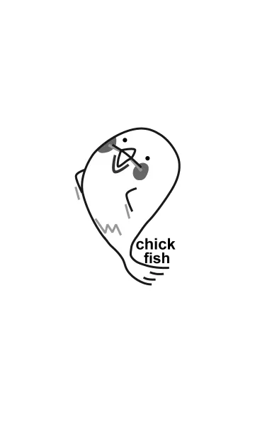[LINE着せ替え] Chick fishの画像1