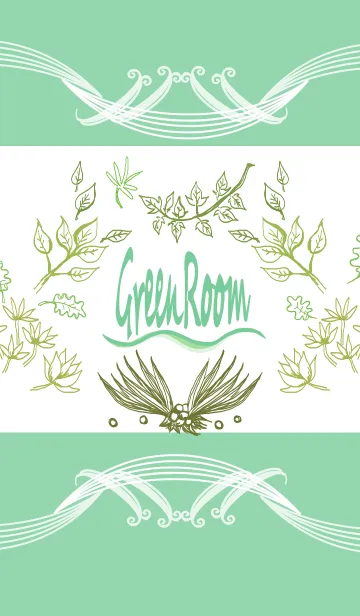 [LINE着せ替え] GREEN ROOM -2の画像1