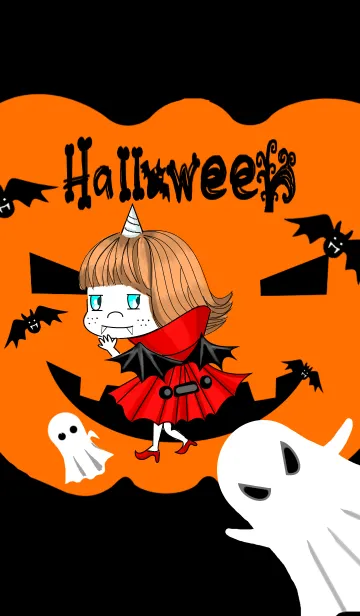 [LINE着せ替え] MyamiMyami Halloweenの画像1