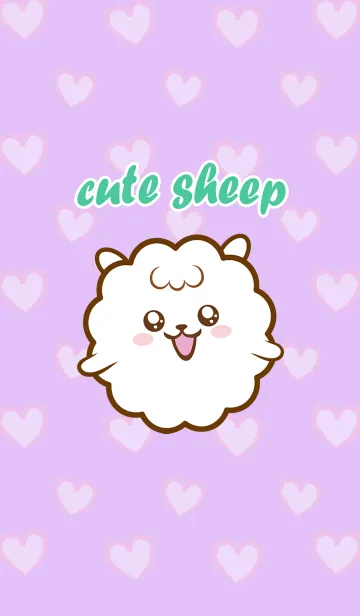 [LINE着せ替え] Cute Sheepの画像1